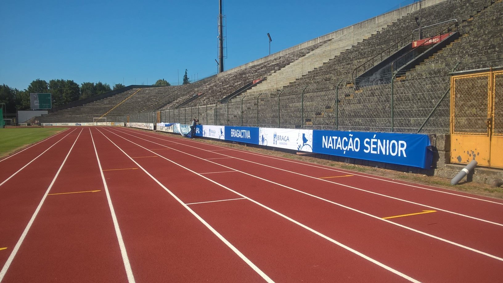 Outdoor Braga Natação Sénior - Publicidade exterior