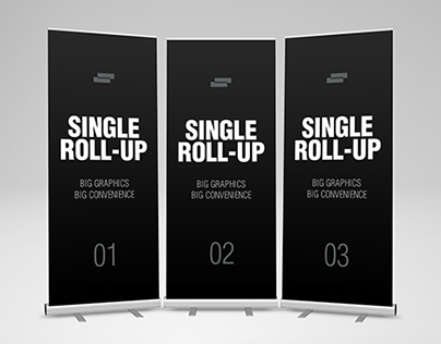 Roll-up profissional para eventos - Roll-ups Braga